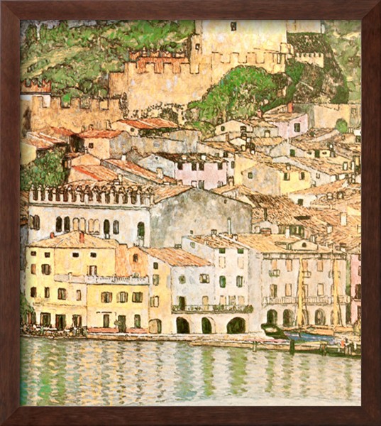 Malcesine Sul Garda - Gustav Klimt Painting